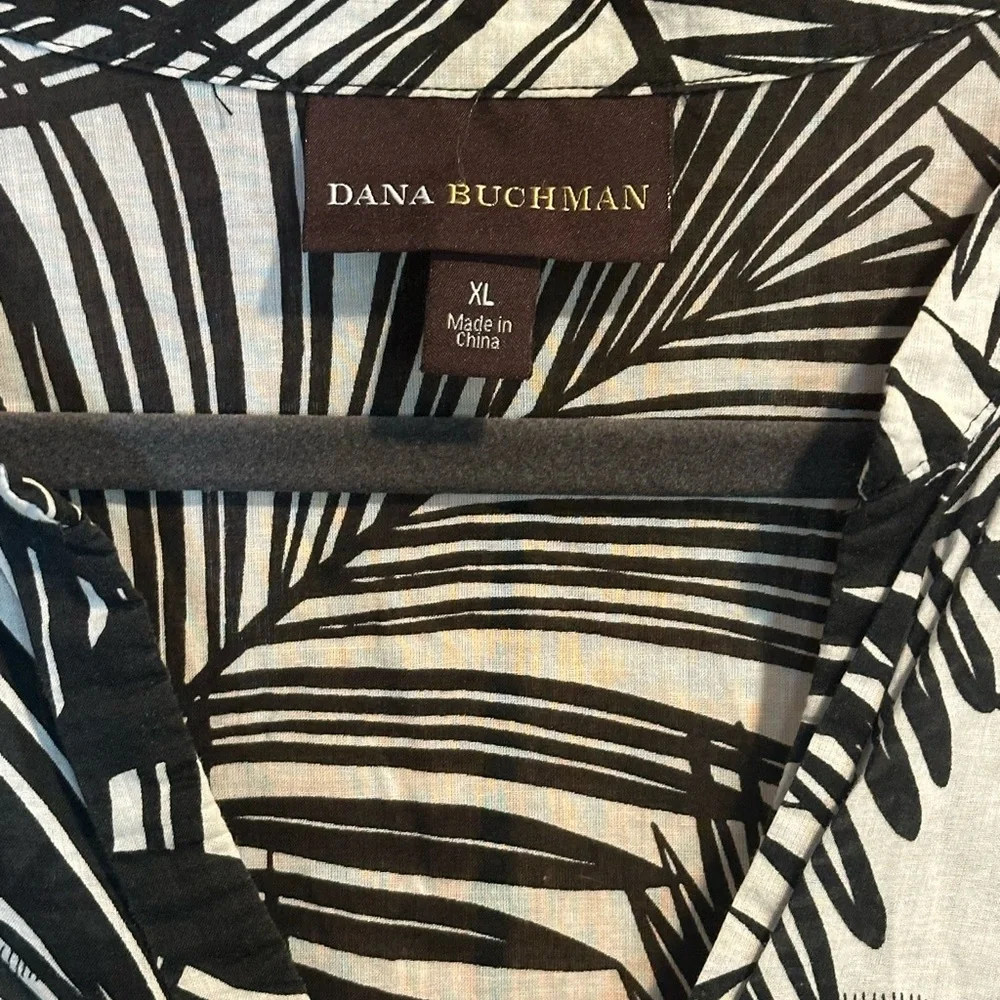 Dana Buchman Long Sleeve Swimsuit Coverup Size XL